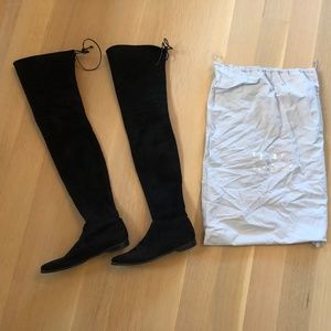 Stuart Weitzman Leggylady Thigh High Suede Boots 7